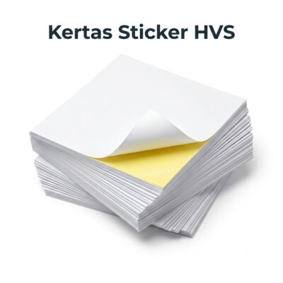 Jual Kertas Sticker HVS Ukuran F4 100 Lembar