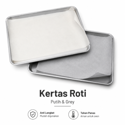 JUAL KERTAS ROTI GREY UKURAN 75 X 100 (ABU)